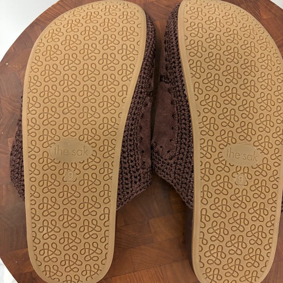 The Sak Bolinas Women's Brown Suede Clogs Size 9 - Picture 9 of 9